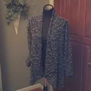 Crochet Shrug. Open front long sleeve